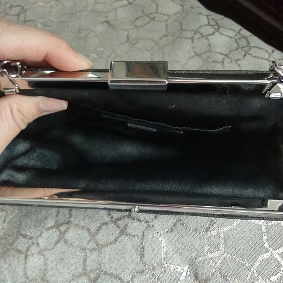 ALDO Black Sequin Evening Clutch - Picture 11 of 14